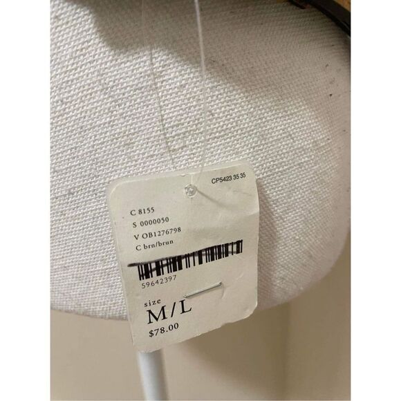 Free People Calf Fur Chain Belt Size M/L - Picture 4 of 4